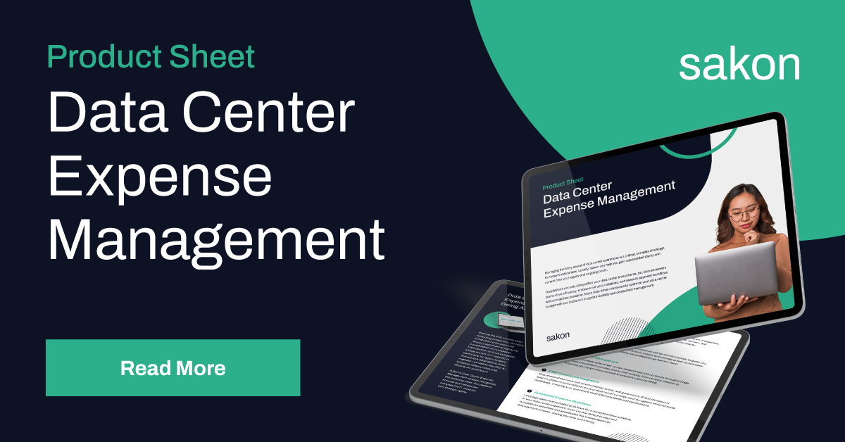 Data Center Expense Management