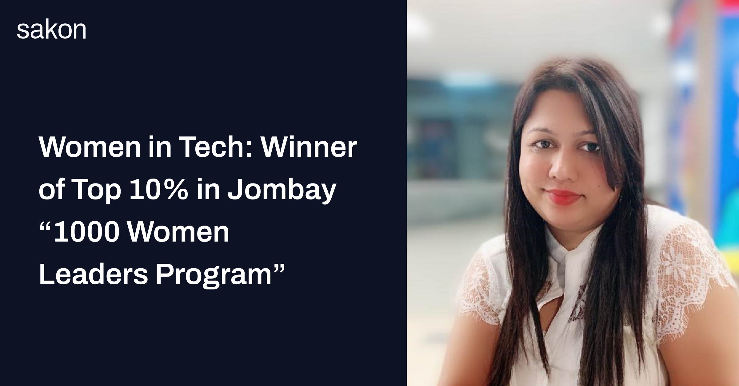 Jombay “1000 Women Leaders Program” Selects Member of Sakon Delegation for Top 10% Club