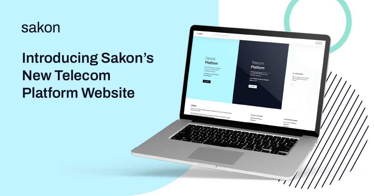 Introducing Sakon’s New Telecom Platform Website