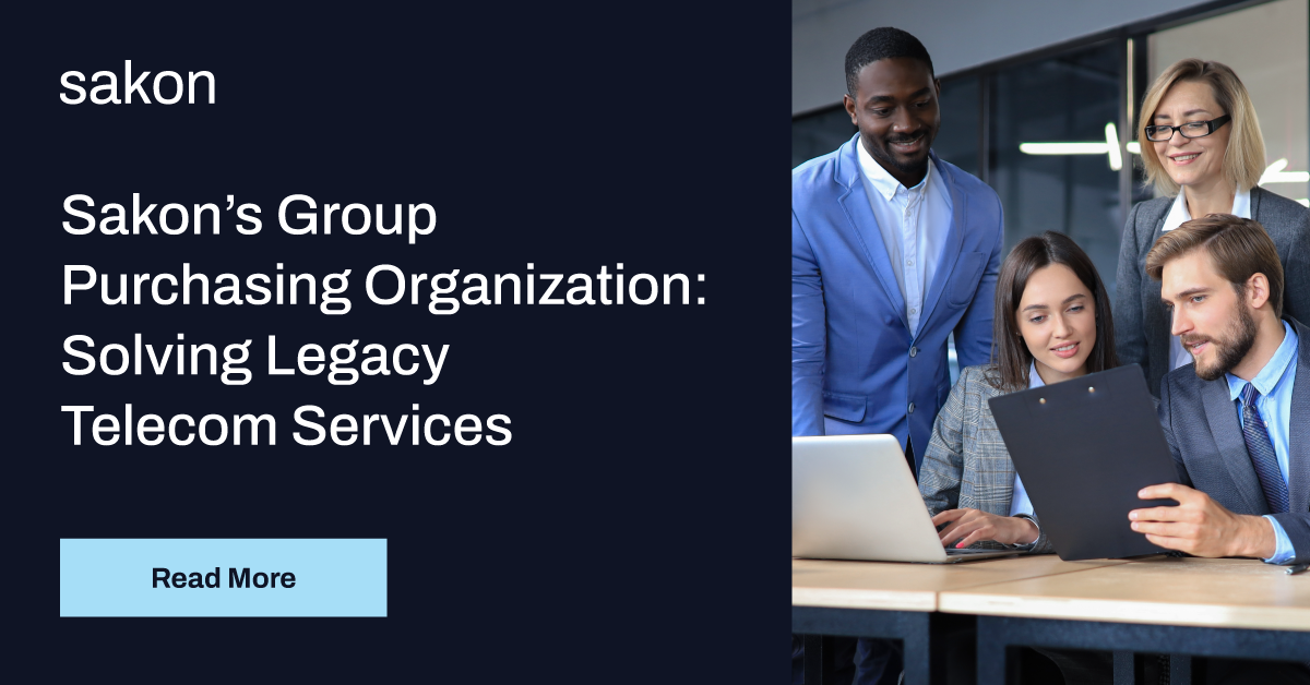 Sakon’s Group Purchasing Organization: Solving Legacy Telecom Services